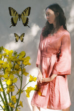 botanical dye, natural dye, organic dress
