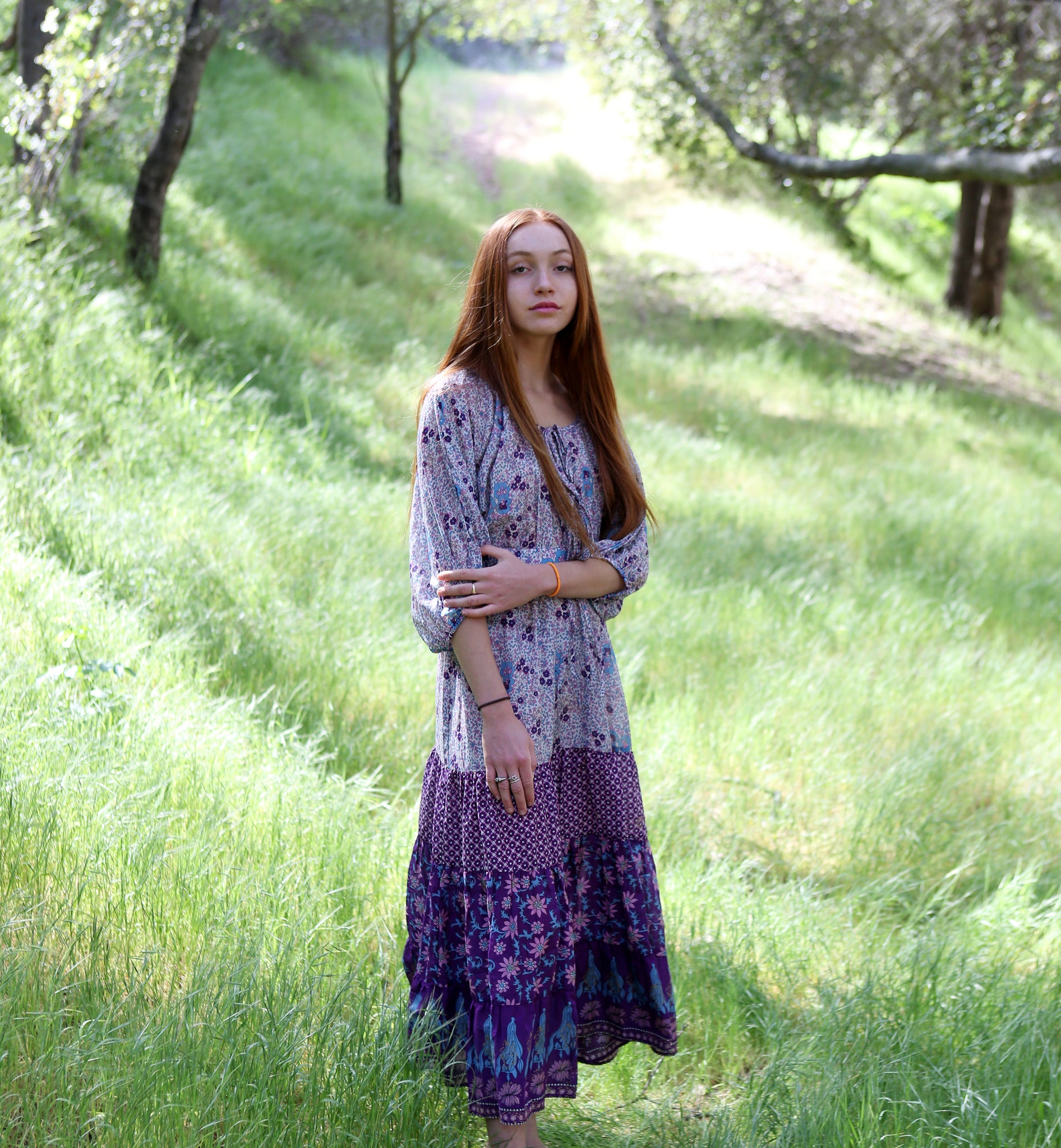 Purple Sage Bloom Dress Purple Sage Bloom Dress