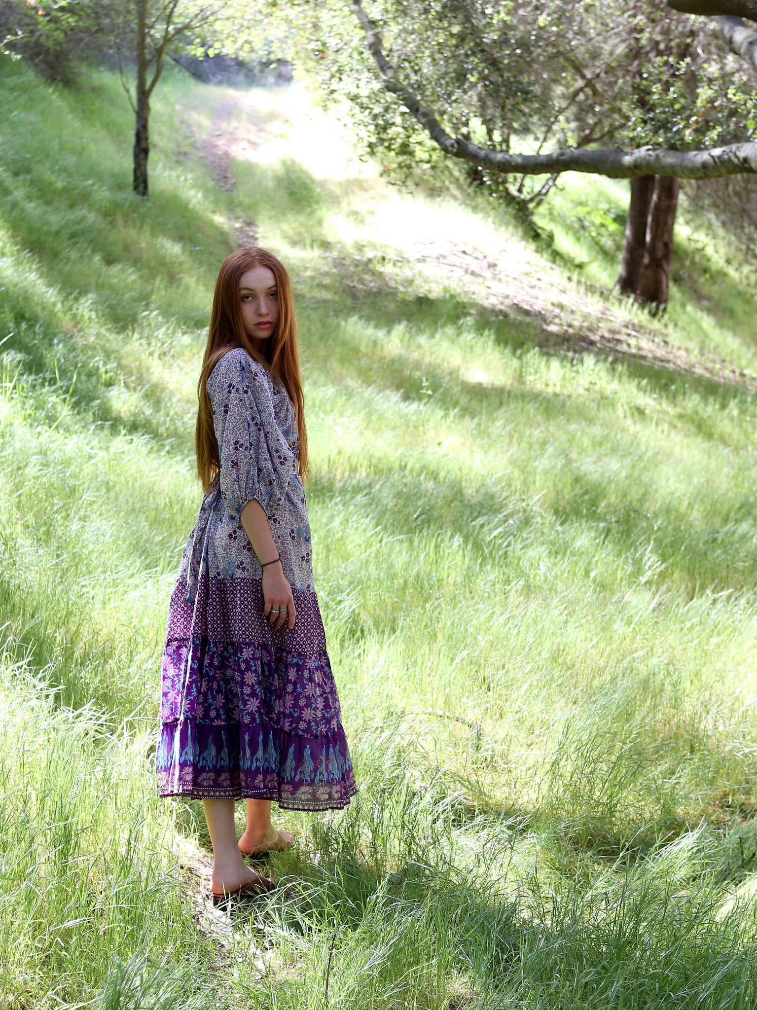 Purple Sage Bloom Dress Purple Sage Bloom Dress