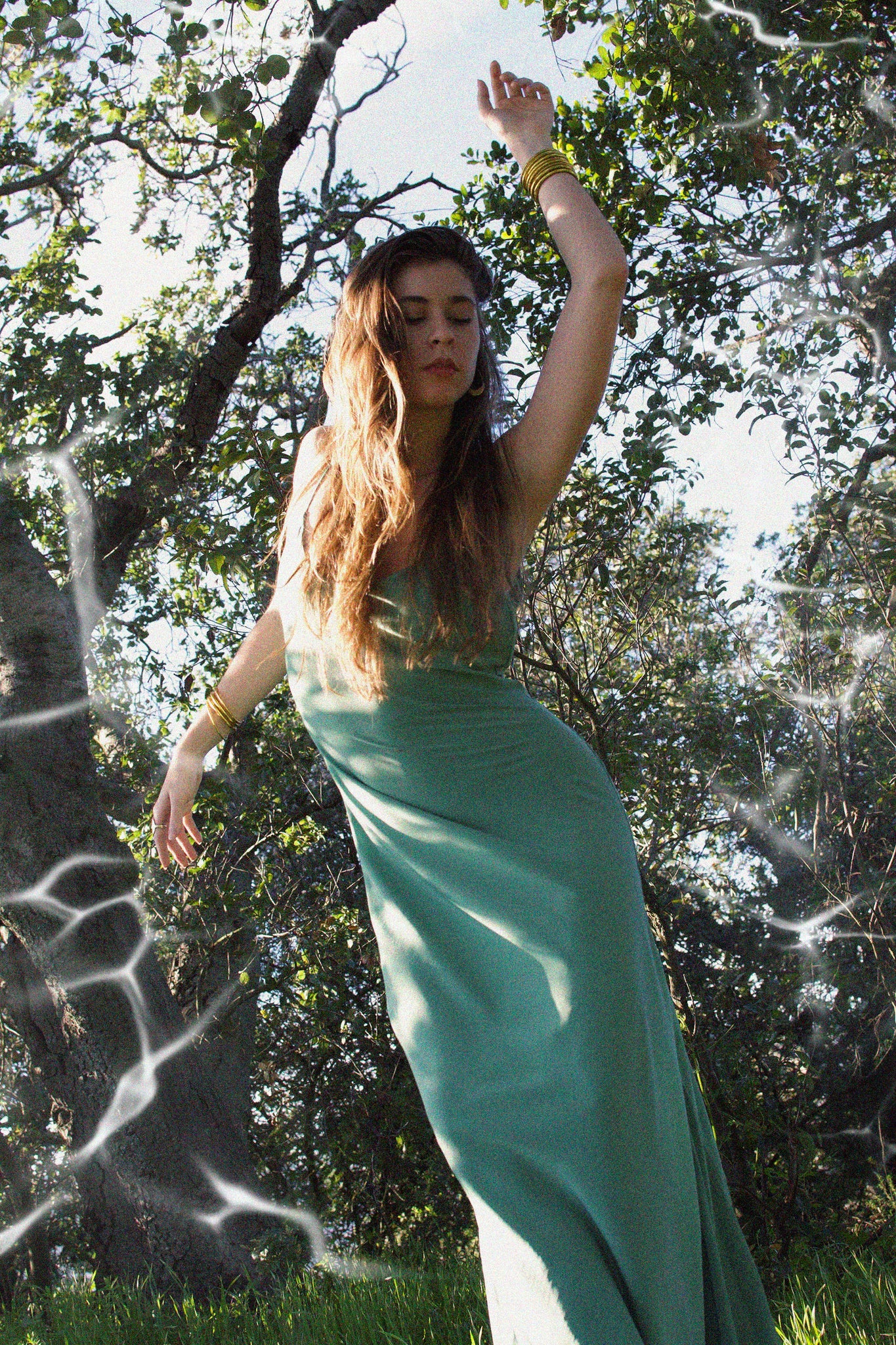 vila green dress Buy VILA Green Satin Cowl Strap Ankle Dress from Next USA